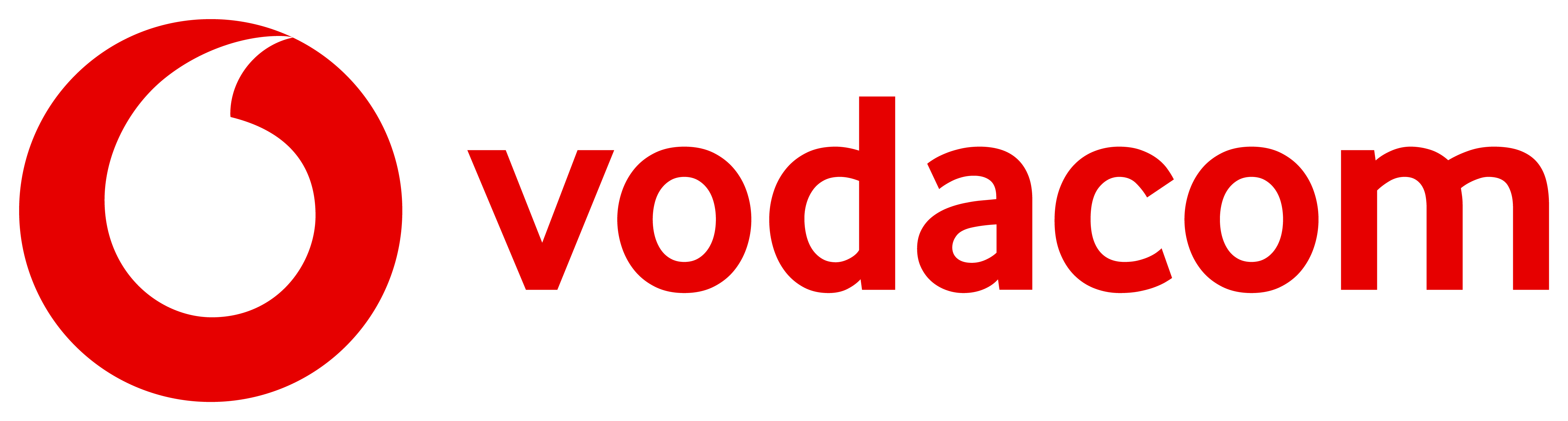 New Vodacom Logo Horizontal Rgb Red